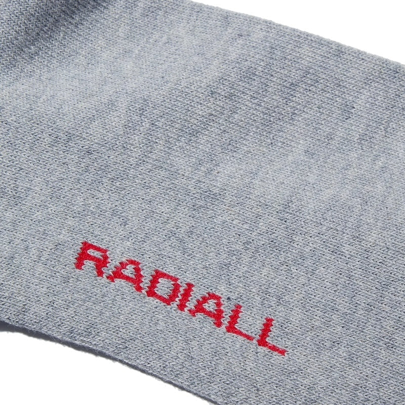 RADIALL ソックス LOW KICK 1PAC SOX SHORT / DRALON (Gray) 商品画像 クローズアップ 3