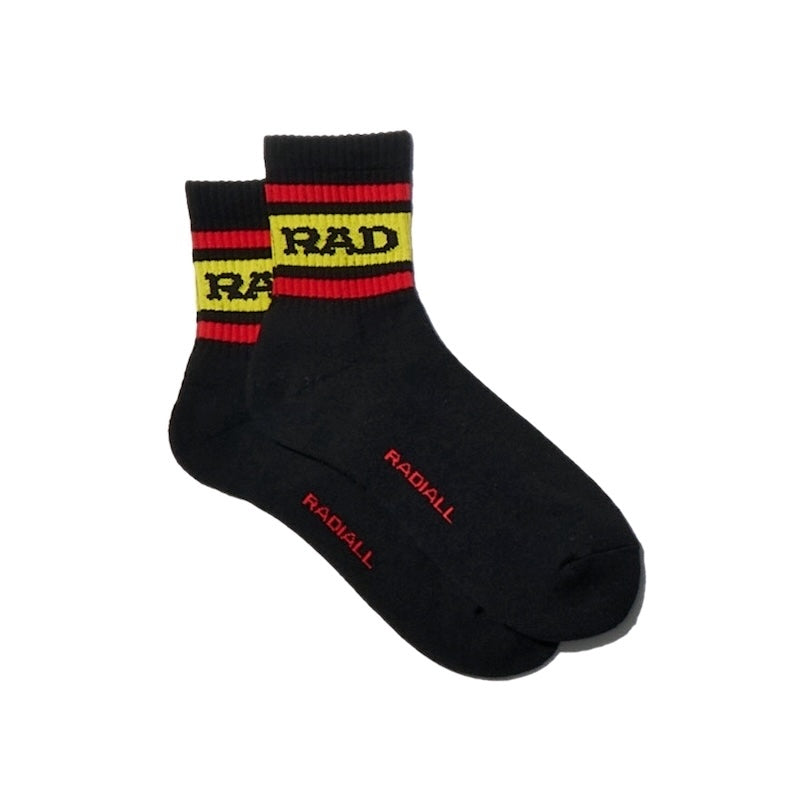 RADIALL ソックス LOW KICK 1PAC SOX SHORT / DRALON (Black) 商品画像