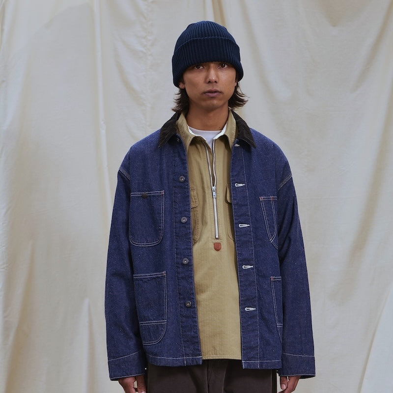 RADIALL ビーニー CHEVY VAN WATCH CAP (Black) 着用画像