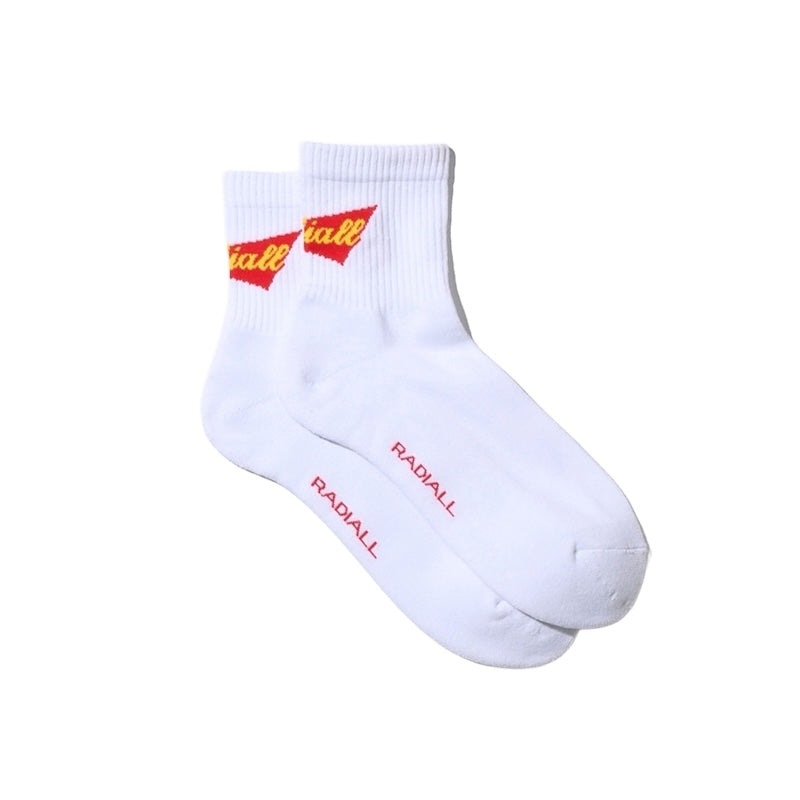 RADIALL ソックス RIBBONS 1PAC SOX SHORT / DRALON ホワイト 商品画像