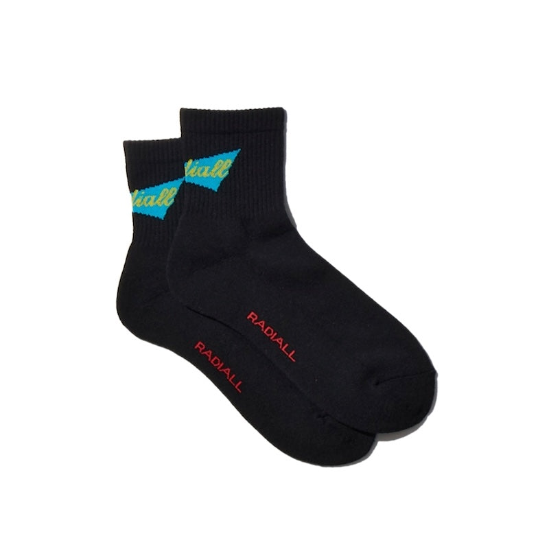 RADIALL ソックス RIBBONS 1PAC SOX SHORT / DRALON ブラック 商品画像