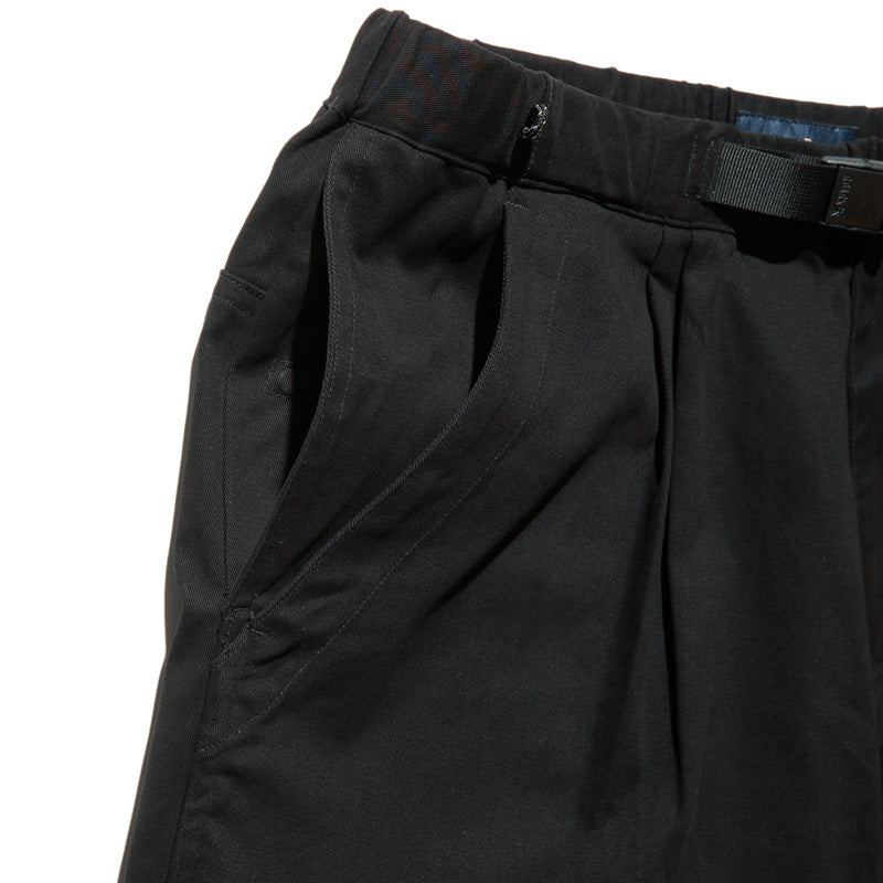 ROARK REVIVAL　パンツ　"TRAVEL PANTS 2.0 H/W TWILL ST 2TACS - RELAX TAPERED FIT"　(Black)