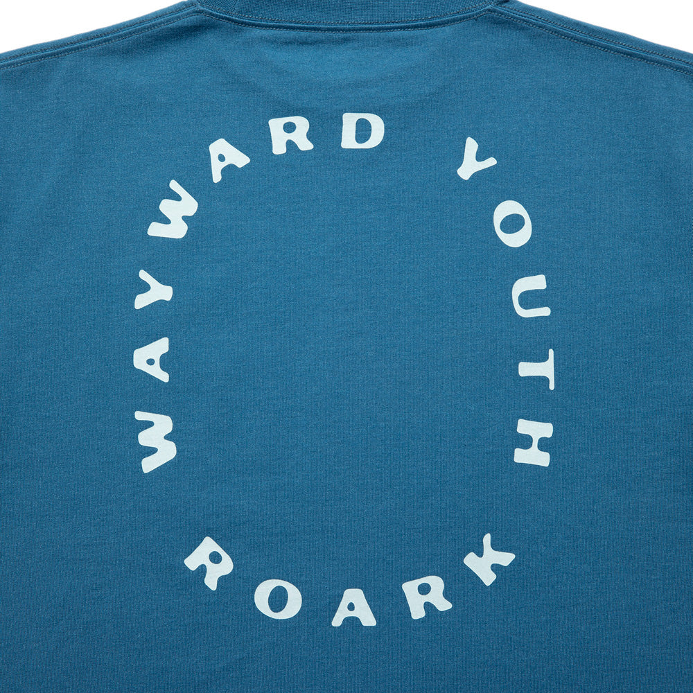 ROARK REVIVAL　Tシャツ　"WAYWARD YOUTH FINE TECH DRY TEE"　(Steel Blue)