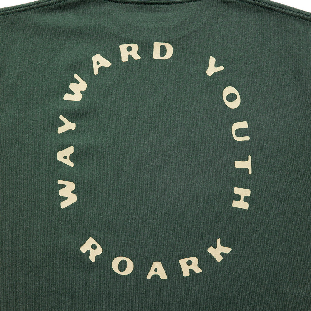 ROARK REVIVAL　Tシャツ　"WAYWARD YOUTH FINE TECH DRY TEE"　(Forest)