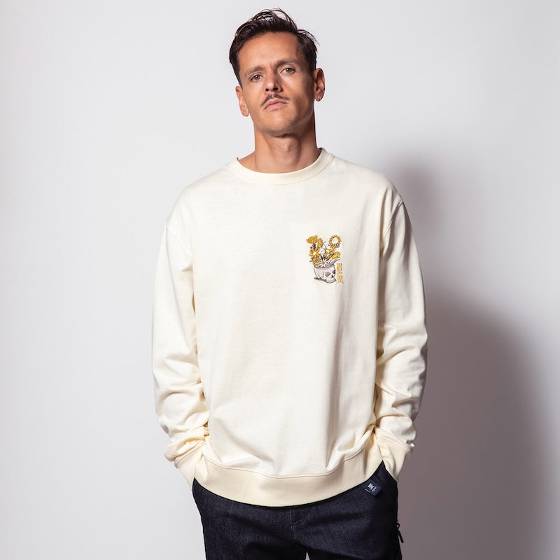 ROARK REVIVAL　L/STシャツ　"SEEK&EXPLORE 9.3oz H/W L/S TEE"　(Natural)