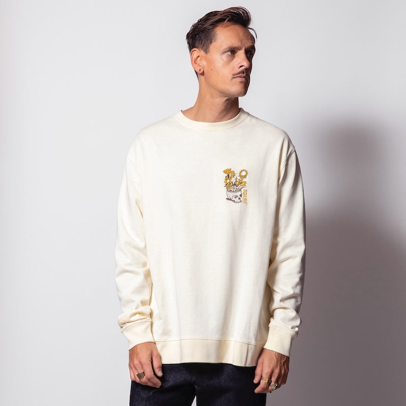 ROARK REVIVAL　L/STシャツ　"SEEK&EXPLORE 9.3oz H/W L/S TEE"　(Natural)