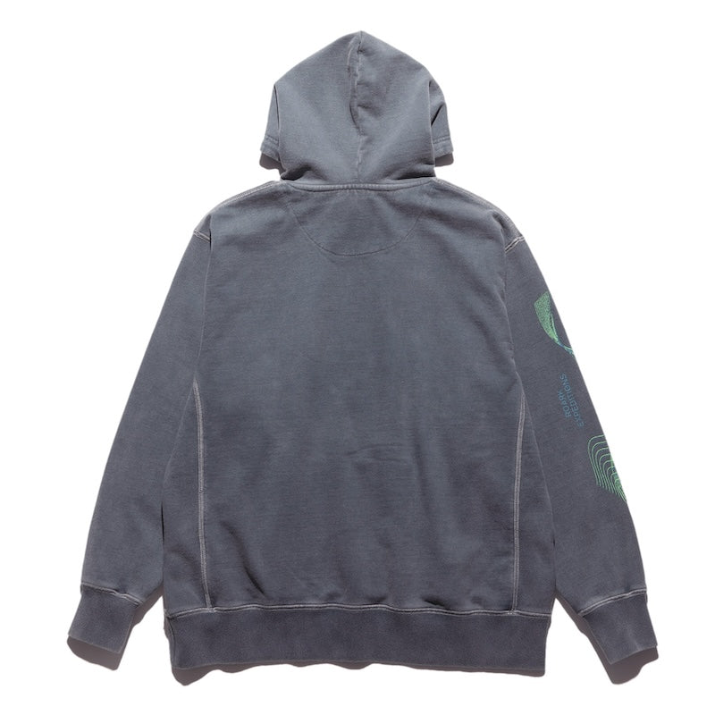 ROARK REVIVAL　パーカー　"AURORA P/O HOOD SWEAT"　(Desert Gray)