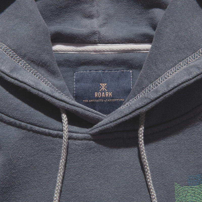 ROARK REVIVAL　パーカー　"AURORA P/O HOOD SWEAT"　(Desert Gray)