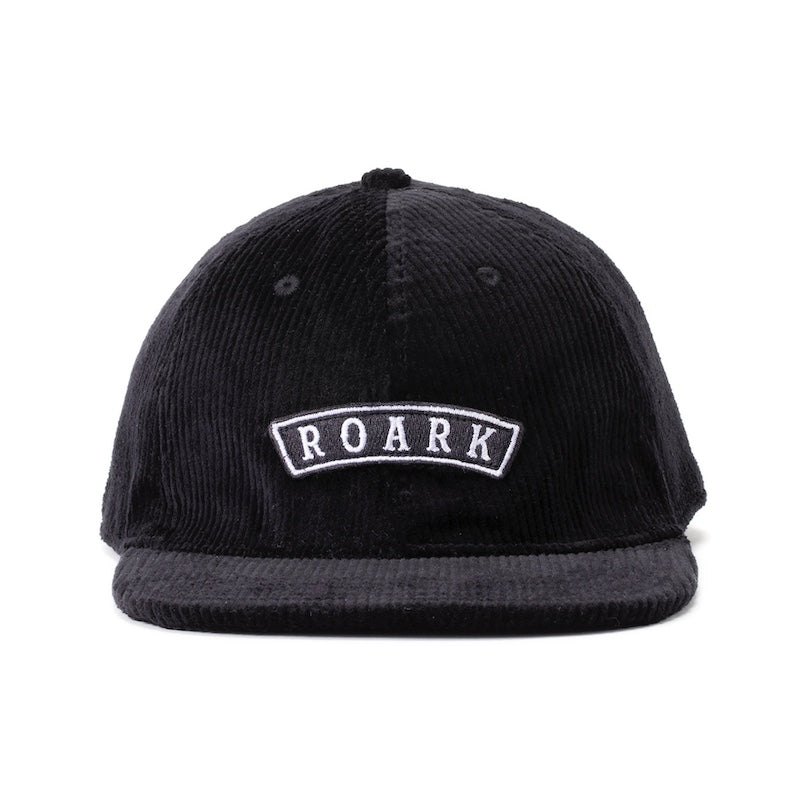 ROARK REVIVAL　キャップ　"MEDIEVAL 6PANEL CAP - MID"　(Black)