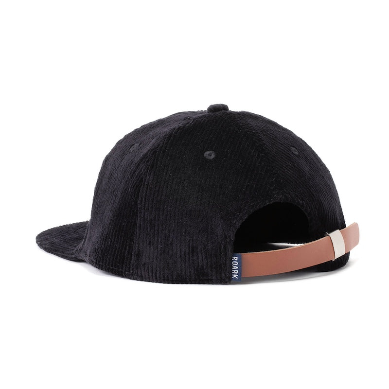 ROARK REVIVAL　キャップ　"MEDIEVAL 6PANEL CAP - MID"　(Black)