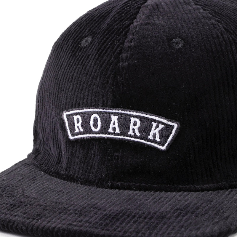 ROARK REVIVAL　キャップ　"MEDIEVAL 6PANEL CAP - MID"　(Black)