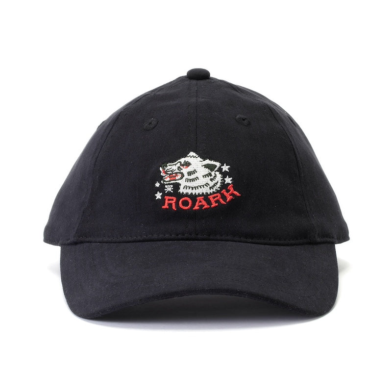 ROARK REVIVAL　キャップ　"WOLFPACK 6PANEL CAP - LOW"　(Black)