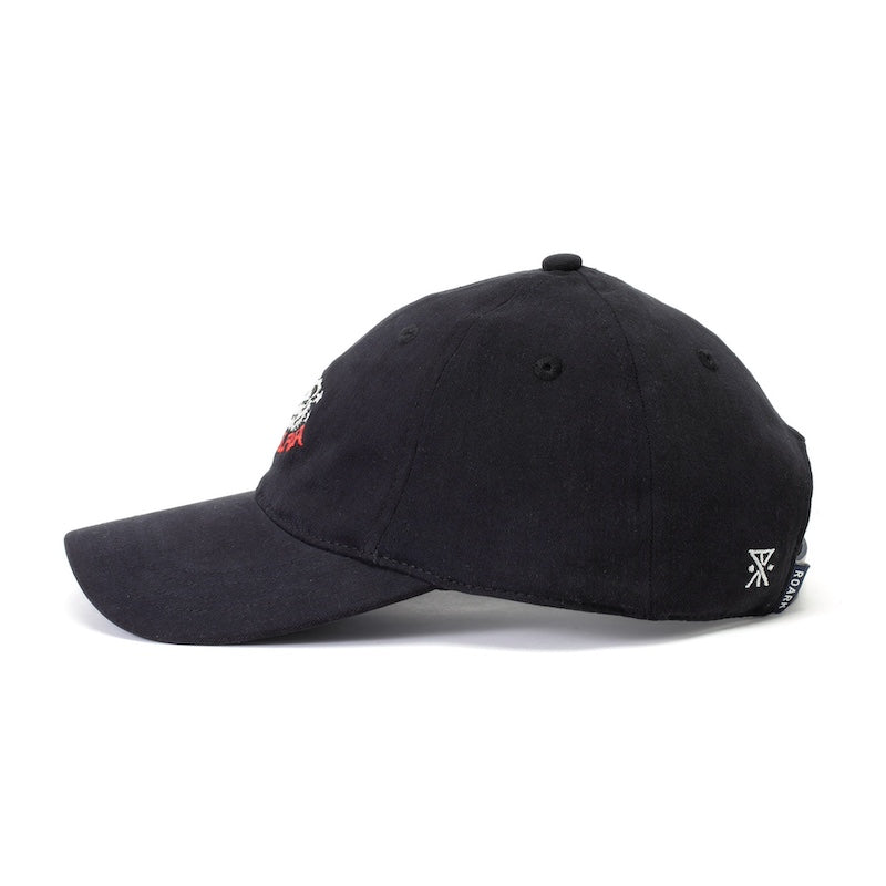 ROARK REVIVAL　キャップ　"WOLFPACK 6PANEL CAP - LOW"　(Black)