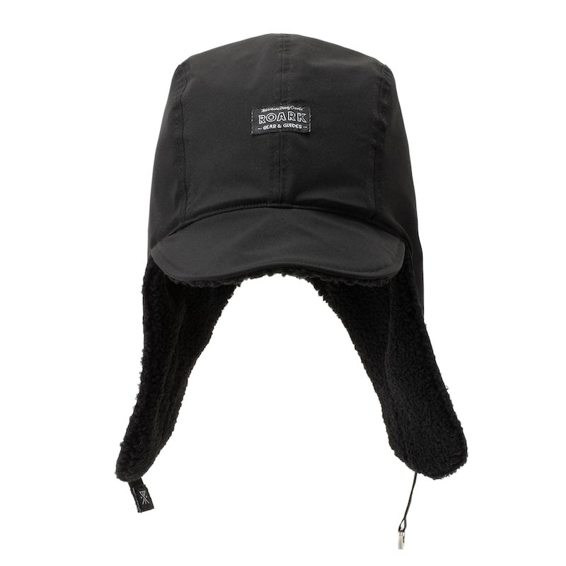 ROARK REVIVAL　キャップ　"CAMP FLIGHT CAP - HIGH"　(Black)