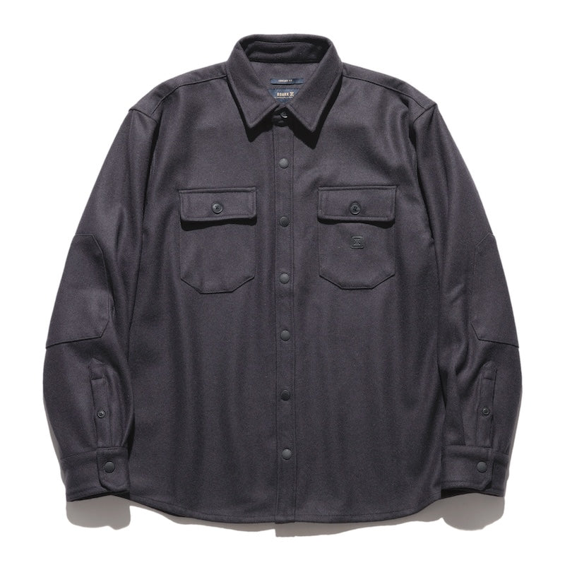 ROARK REVIVAL　L/Sシャツ　"NORDSMAN WOOL SHIRT"　(Brownish Mauve)