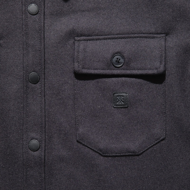 ROARK REVIVAL　L/Sシャツ　"NORDSMAN WOOL SHIRT"　(Brownish Mauve)