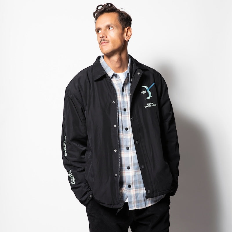 ROARK REVIVAL　ジャケット　"AURORA COACHES JACKET"　(Black)