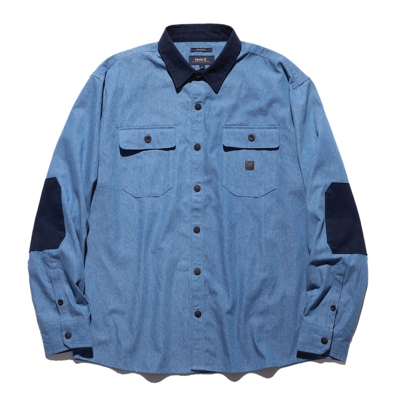 ROARK REVIVAL　L/Sシャツ　"NORDSMAN DENIM SHIRT"　(Denim)