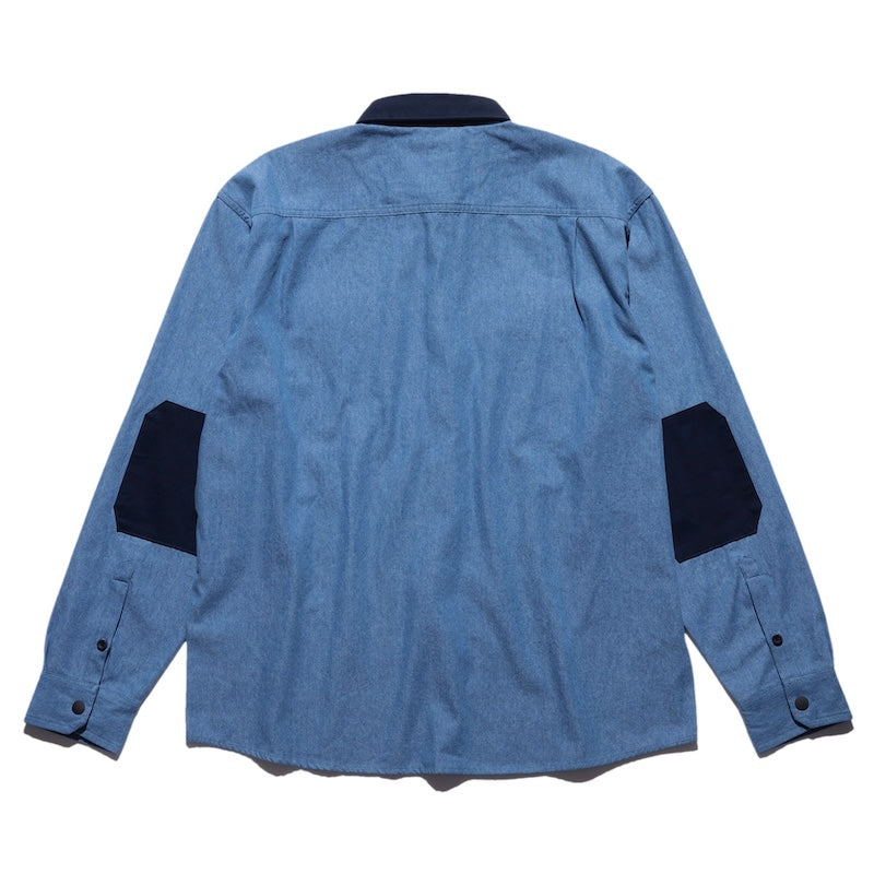 ROARK REVIVAL　L/Sシャツ　"NORDSMAN DENIM SHIRT"　(Denim)