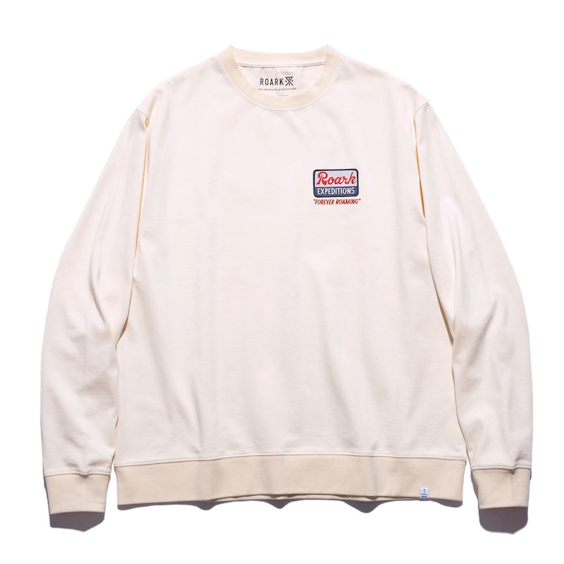 ROARK REVIVAL　L/STシャツ　"EXPEDITIONS FOREVER 9.3oz H/W L/S TEE"　(Natural)