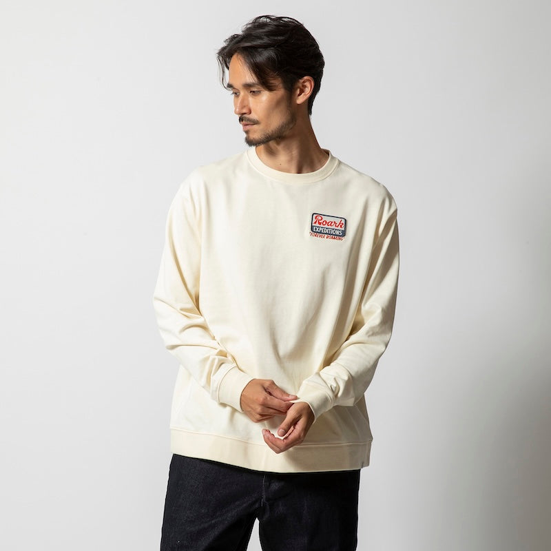 ROARK REVIVAL　L/STシャツ　"EXPEDITIONS FOREVER 9.3oz H/W L/S TEE"　(Natural)