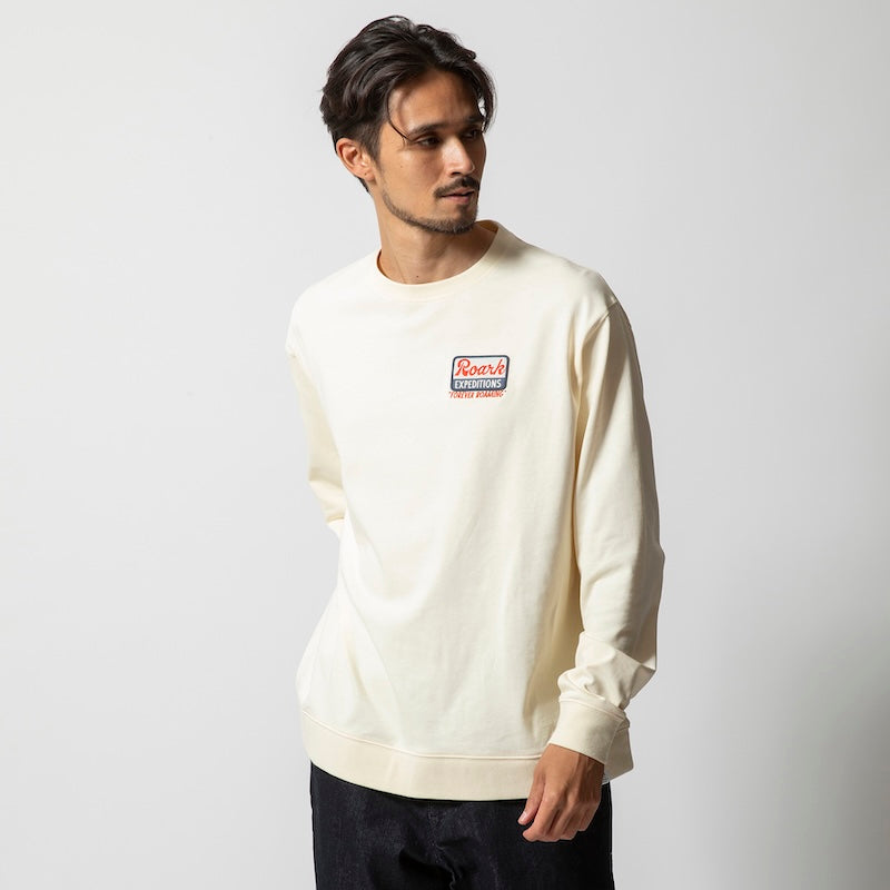 ROARK REVIVAL　L/STシャツ　"EXPEDITIONS FOREVER 9.3oz H/W L/S TEE"　(Natural)