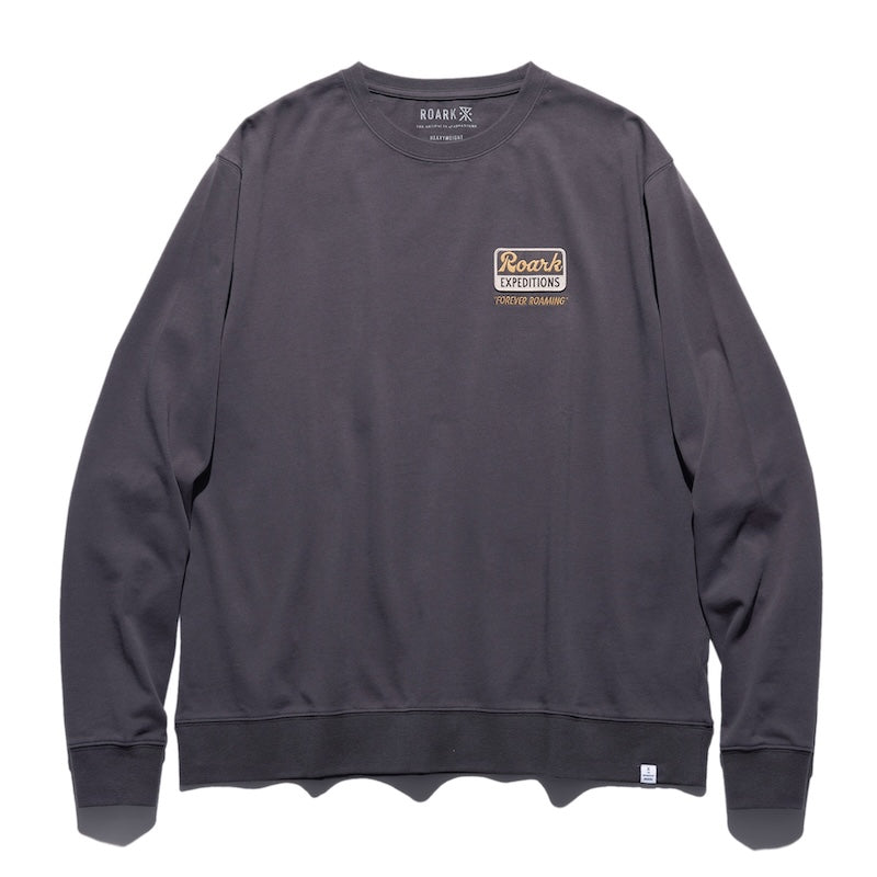 ROARK REVIVAL　L/STシャツ　"EXPEDITIONS FOREVER 9.3oz H/W L/S TEE"　(Charcoal)