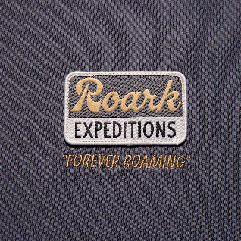 ROARK REVIVAL　L/STシャツ　"EXPEDITIONS FOREVER 9.3oz H/W L/S TEE"　(Charcoal)