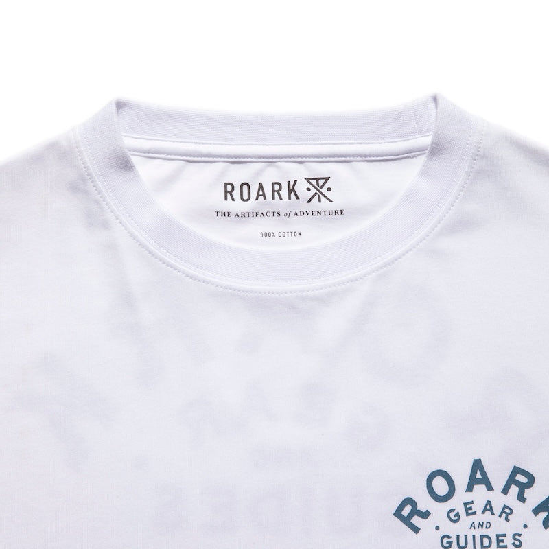 ROARK REVIVAL　L/STシャツ　"GEAR & GUIDES L/S TEE"　(White)