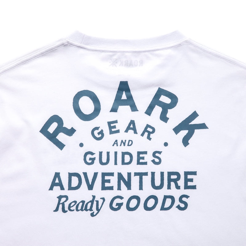 ROARK REVIVAL　L/STシャツ　"GEAR & GUIDES L/S TEE"　(White)