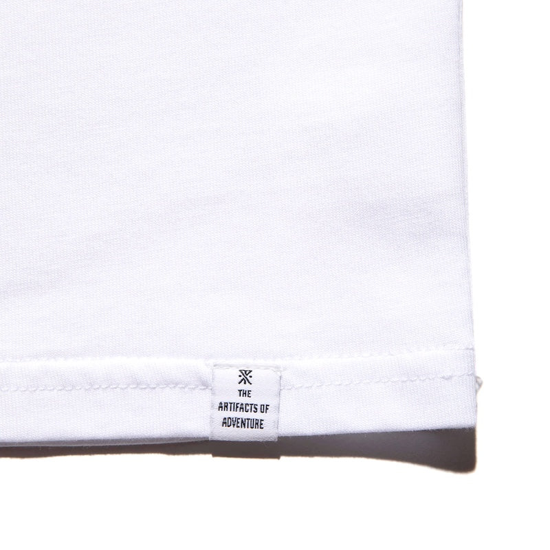 ROARK REVIVAL　L/STシャツ　"GEAR & GUIDES L/S TEE"　(White)
