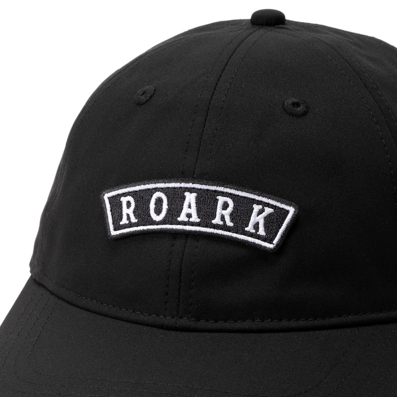 ROARK REVIVAL　キャップ　"MEDIEVAL ROAMFREE 6PANEL CAP - MID"　(Black)