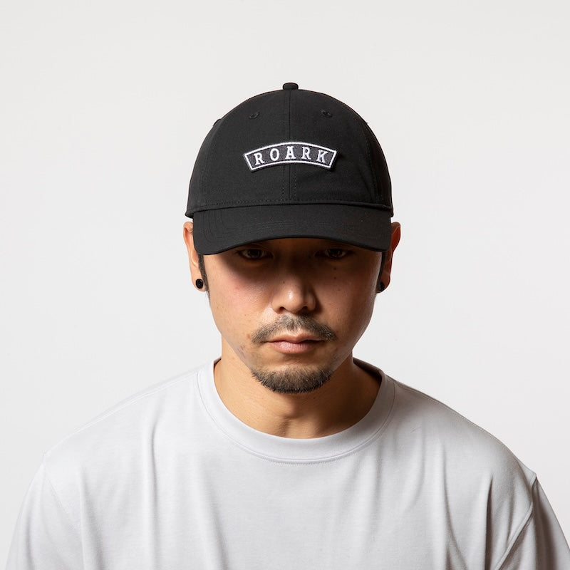 ROARK REVIVAL　キャップ　"MEDIEVAL ROAMFREE 6PANEL CAP - MID"　(Black)