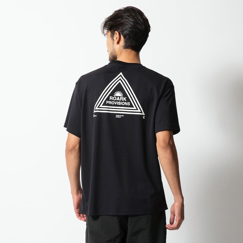 ROARK REVIVAL　Tシャツ　"PROVISIONS Dri-Release TEE"　(Black)