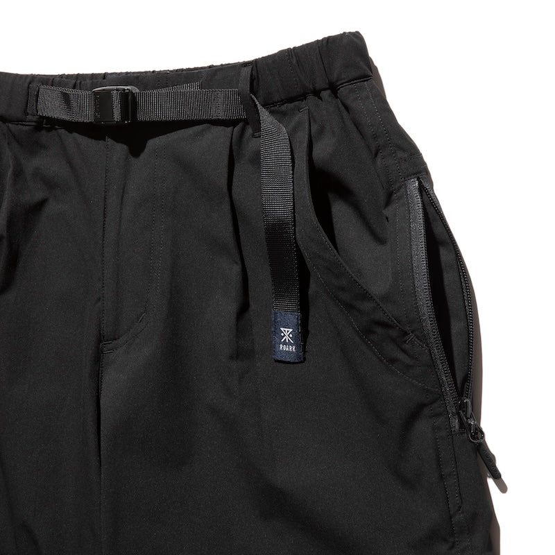 ROARK REVIVAL　パンツ　"TRAVEL PANT ROAMFREE - RELAX"　(Black)