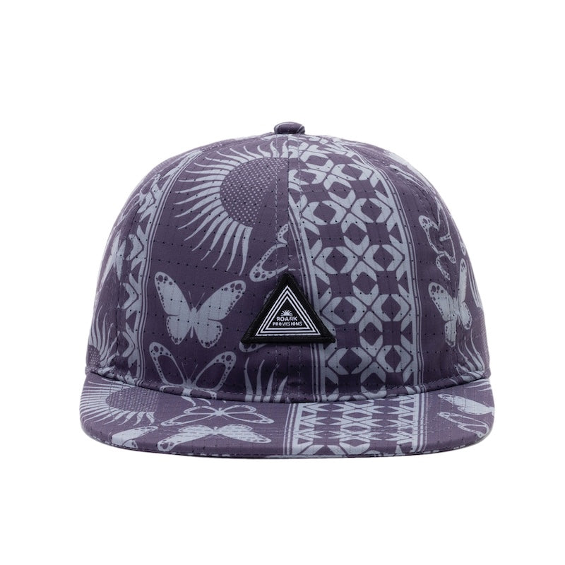 ROARK REVIVAL　キャップ　"BLESS UP 6PANEL CAP - MID"　(Black Butterfly)