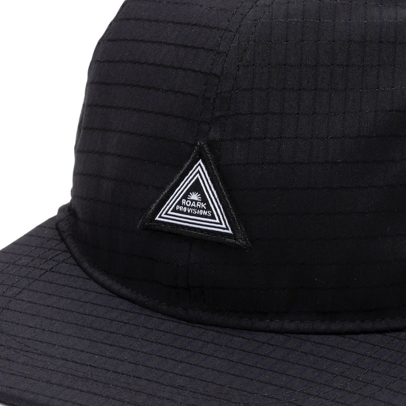 ROARK REVIVAL　キャップ　"BLESS UP 6PANEL CAP - MID"　(Black)
