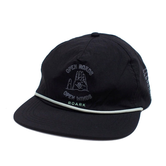 ROARK　キャップ　"3RD EYE 5PANEL CAP - MID"　(Black)