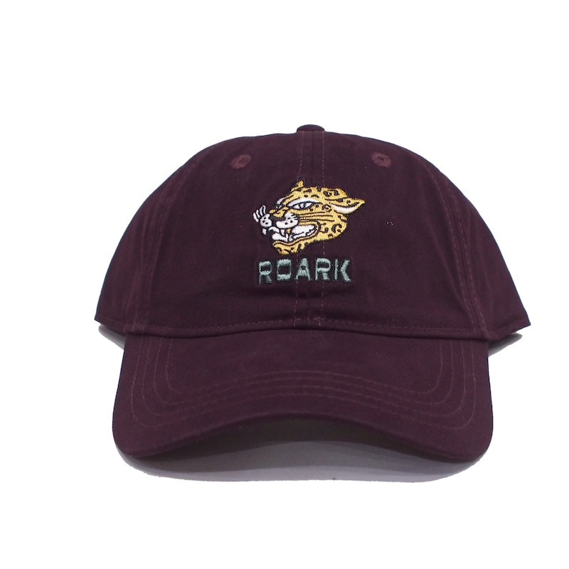 ROARK　キャップ　"F.ROAMING 6PANEL CAP - MID"　(Dark Burgundy)