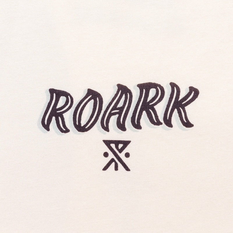 ROARK　L/STシャツ　"WORLDS END L/S TEE"　(Natural)