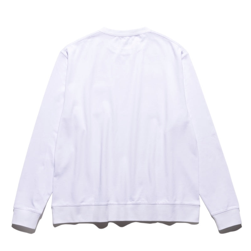 ROARK　L/STシャツ　"SIGN WRITER 9.3oz H/W L/S TEE"　(White)