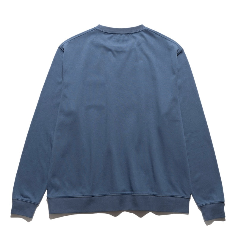 ROARK　L/STシャツ　"SIGN WRITER 9.3oz H/W L/S TEE"　(Indigo)