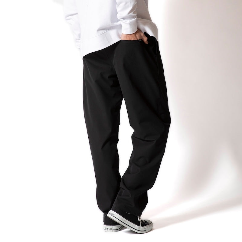 ROARK　パンツ　"TRAVEL PANT ROAMFREE w/Jersey - RELAX "　(Black)