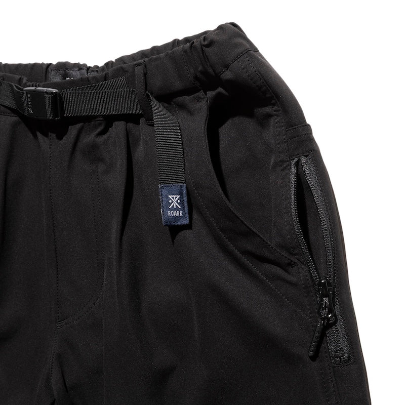 ROARK　パンツ　"TRAVEL PANT ROAMFREE w/Jersey - RELAX "　(Black)