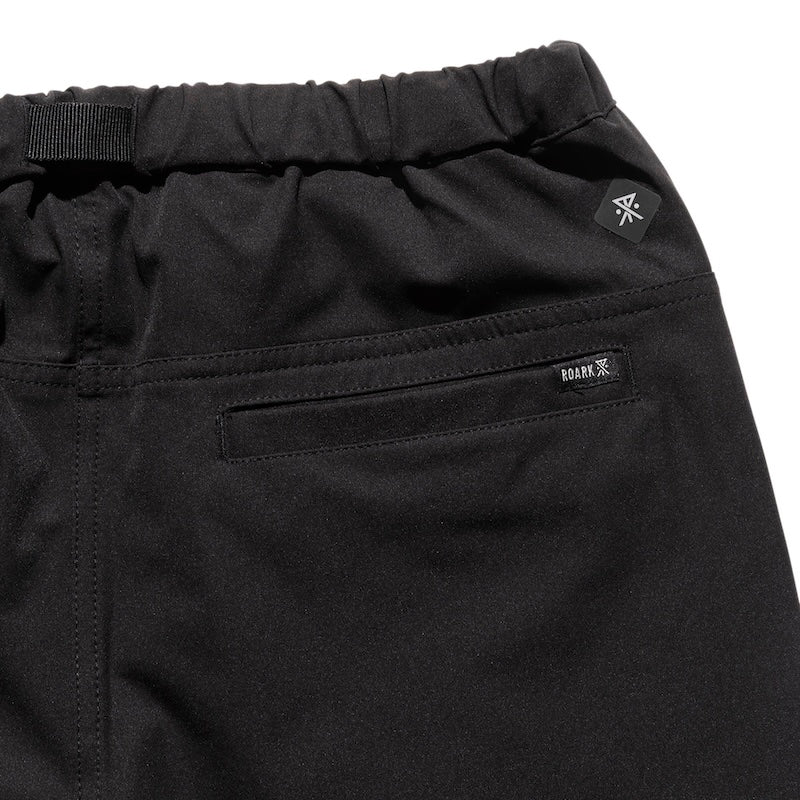 ROARK　パンツ　"TRAVEL PANT ROAMFREE w/Jersey - RELAX "　(Black)