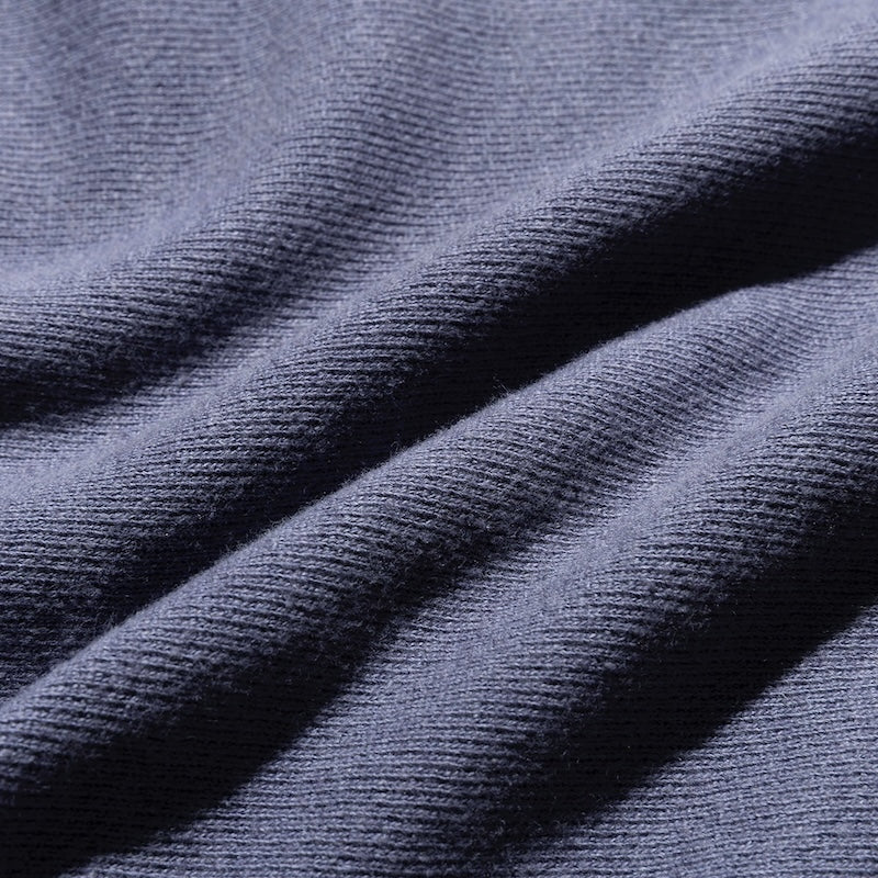 ROARK　ハーフジップスウェット　"H/W HEMPCOTTON H/Z SWEAT"　(Folkstone Blue)