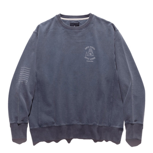 ROARK　クルースウェット　"3RD EYE CREW SWEAT"　(Desert Gray)