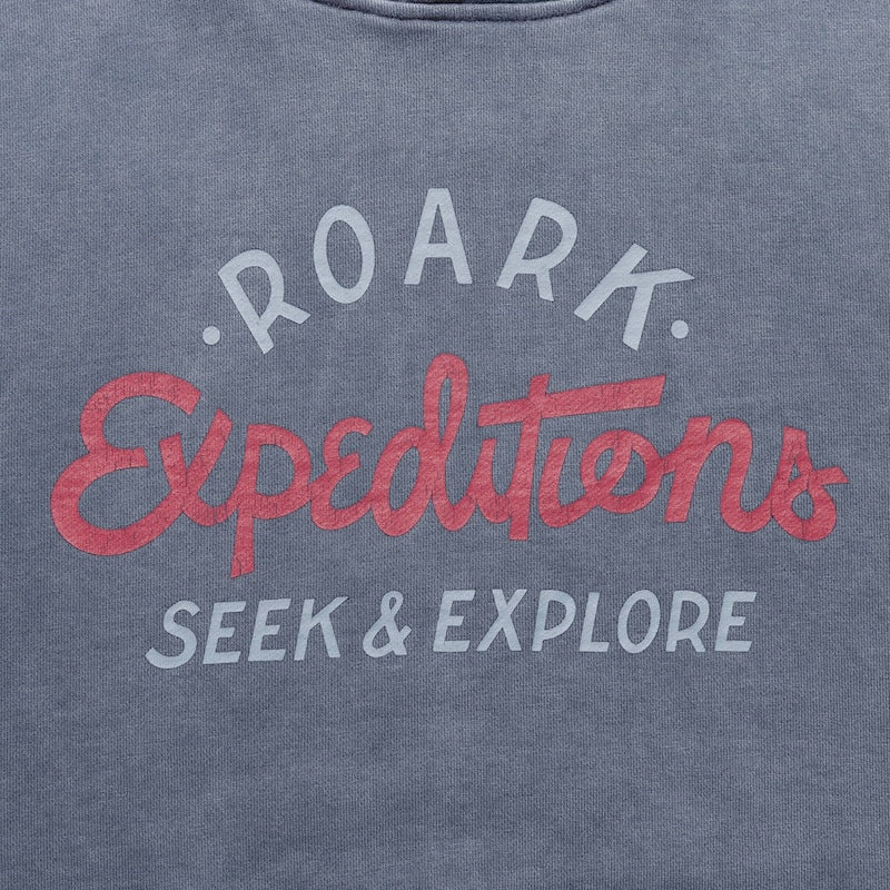 ROARK　パーカー　"SIGN WRITER P/O HOOD SWEAT"　(Desert Navy)