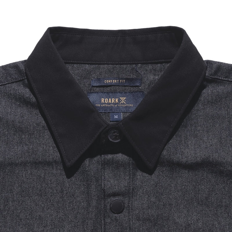 ROARK　L/Sシャツ　"NORDSMAN DENIM SHIRT"　(Raw)