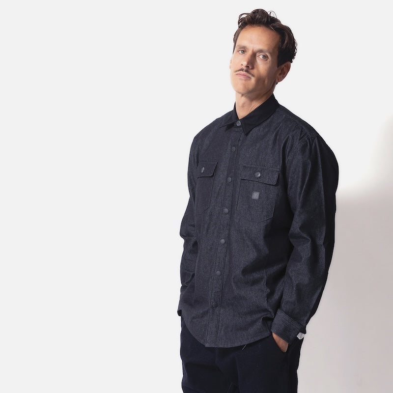 ROARK　L/Sシャツ　"NORDSMAN DENIM SHIRT"　(Raw)